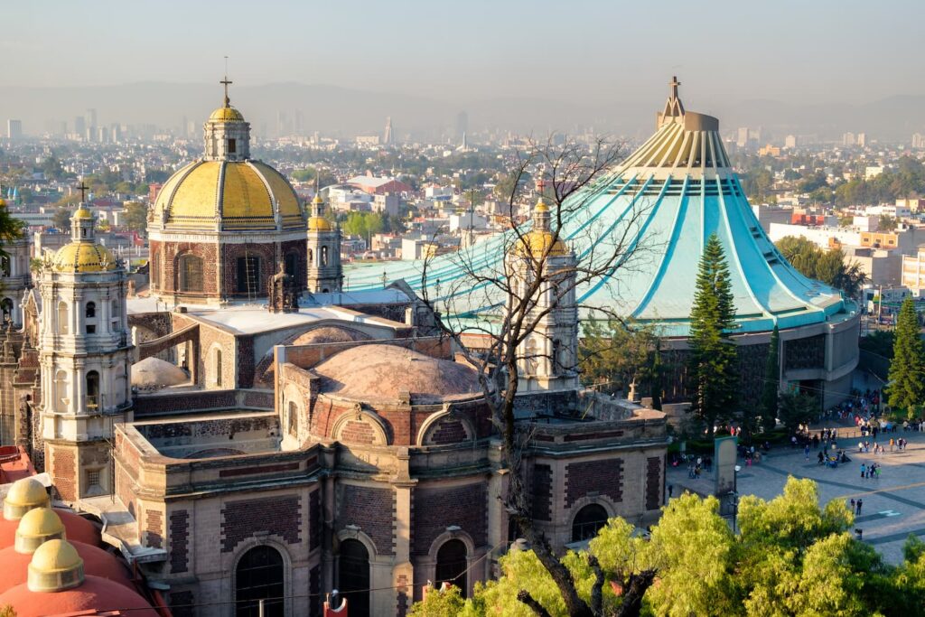 Guadalupe Shrine in Mexico City.