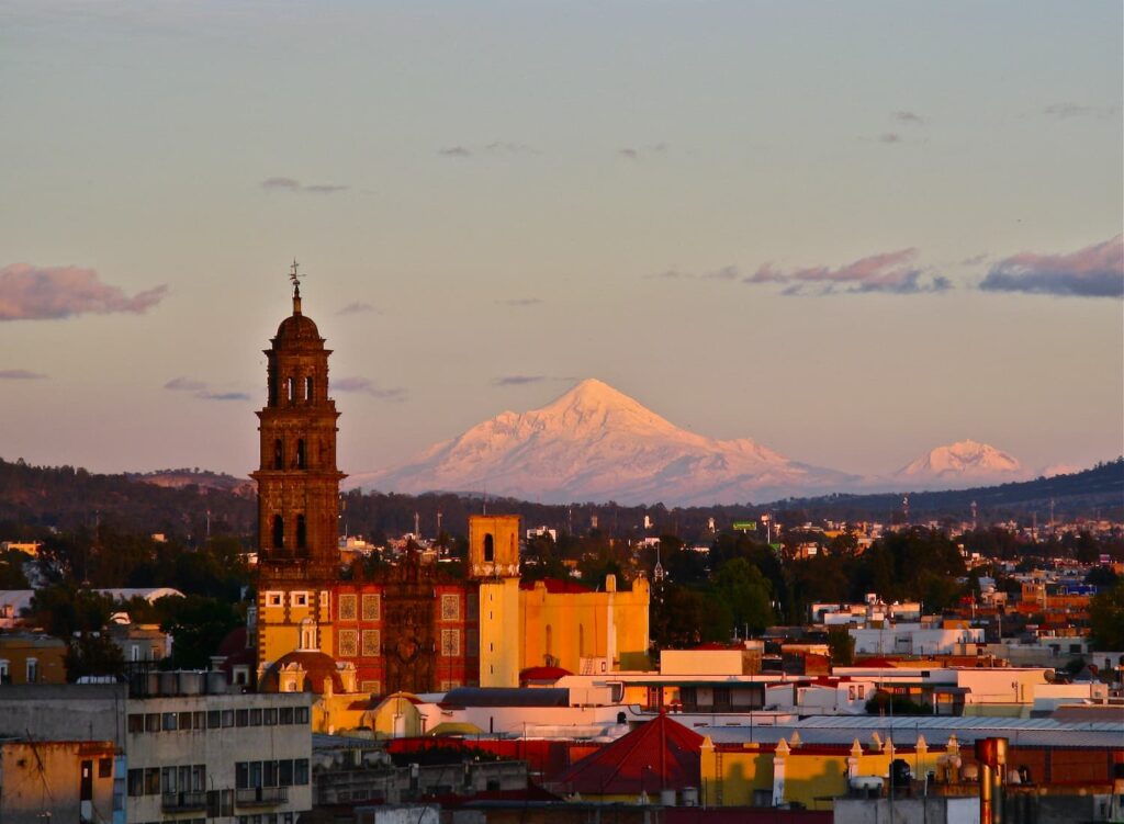 How much is a day trip to Puebla from Mexico City?