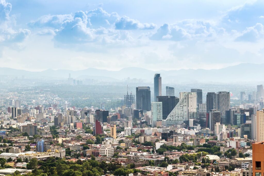 Mexico City in June has a good weather.