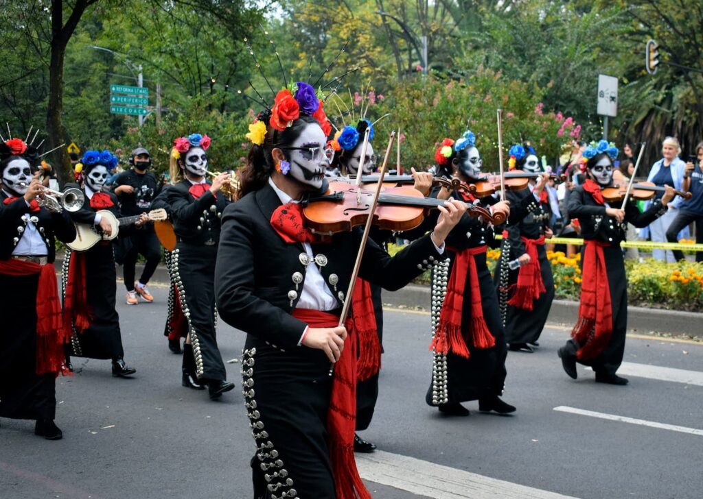 Day of the Dead is one of the most famous events in Mexico City