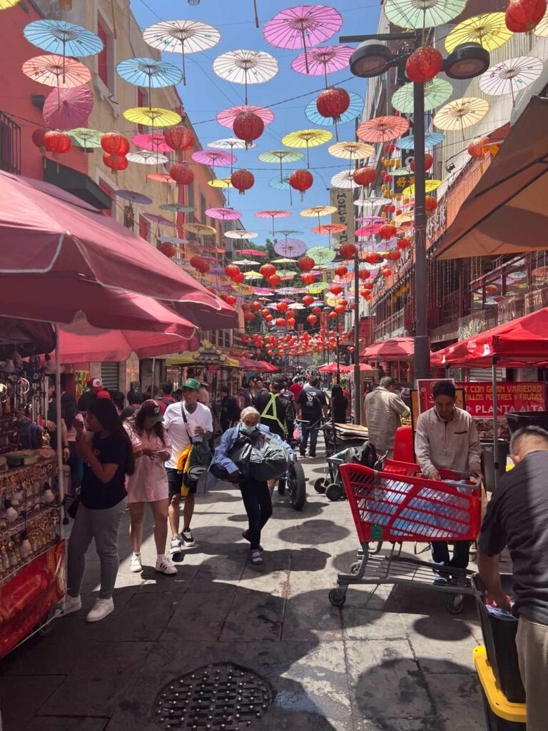 China Town in Mexico City